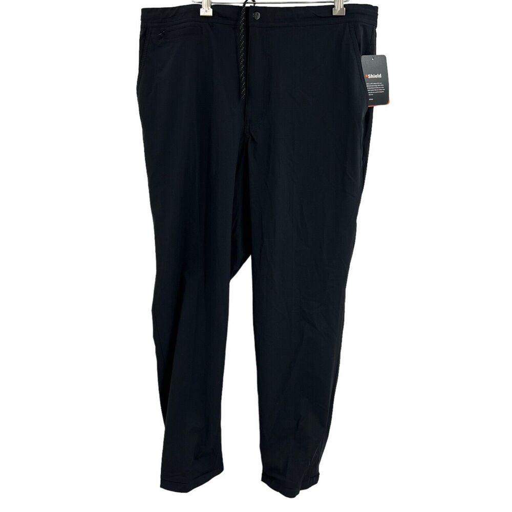 Bass Outdoor Black Nylon Pant Large New‎